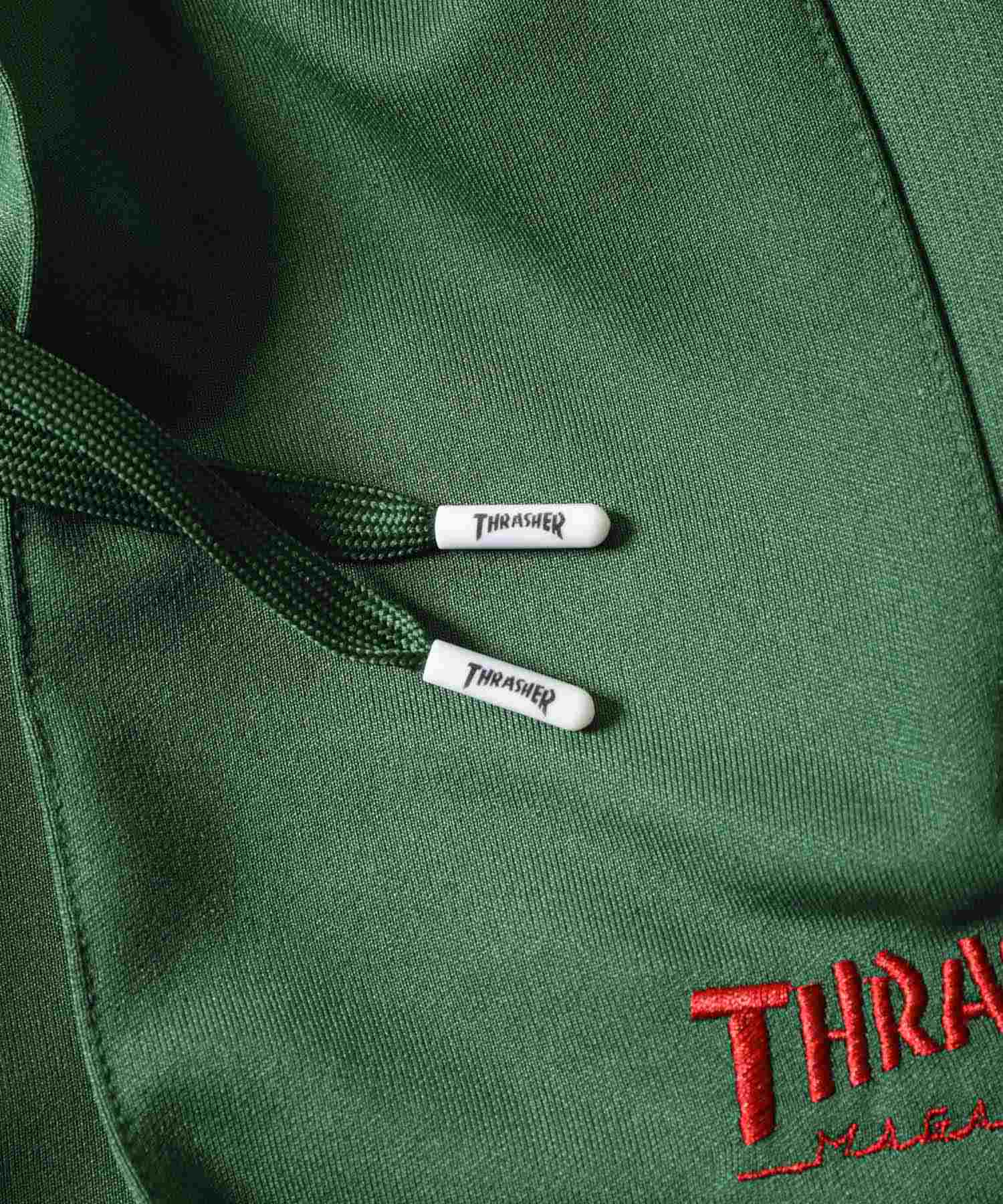 ジップファイブ ZIP FIVE Thrasher サイドラインワイドトラックパンツ