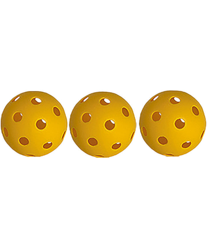 サンラッキー SUNLUCKY サンラッキー Sunlucky ピックルボール・普及用ボール  3 個   室内用  PL15 （IN シツナイヨウ） IN シツナイヨウ