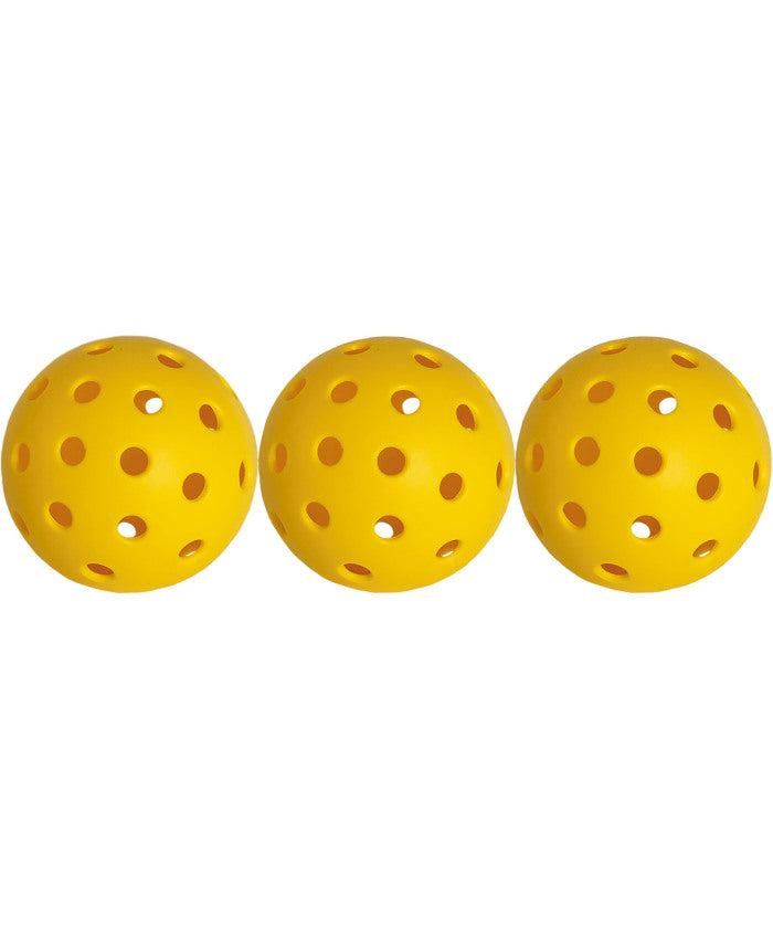 サンラッキー SUNLUCKY サンラッキー Sunlucky ピックルボール・普及用ボール  3 個   室内用  PL15 （OUT オクガイヨウ） OUT オクガイヨウ