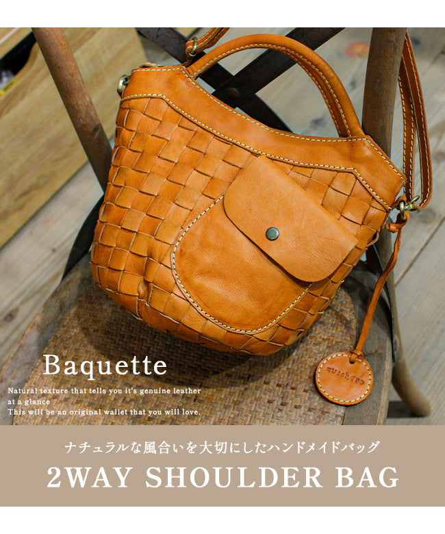 Zucchero Zucchero Bag Tote Bag Handbag Shoulder Bag Women's leather Genuine Leather Crossbody Zippered 2WAY Zucchero 48068