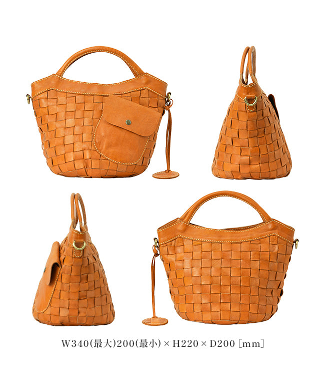 Zucchero Zucchero Bag Tote Bag Handbag Shoulder Bag Women's leather Genuine Leather Crossbody Zippered 2WAY Zucchero 48068