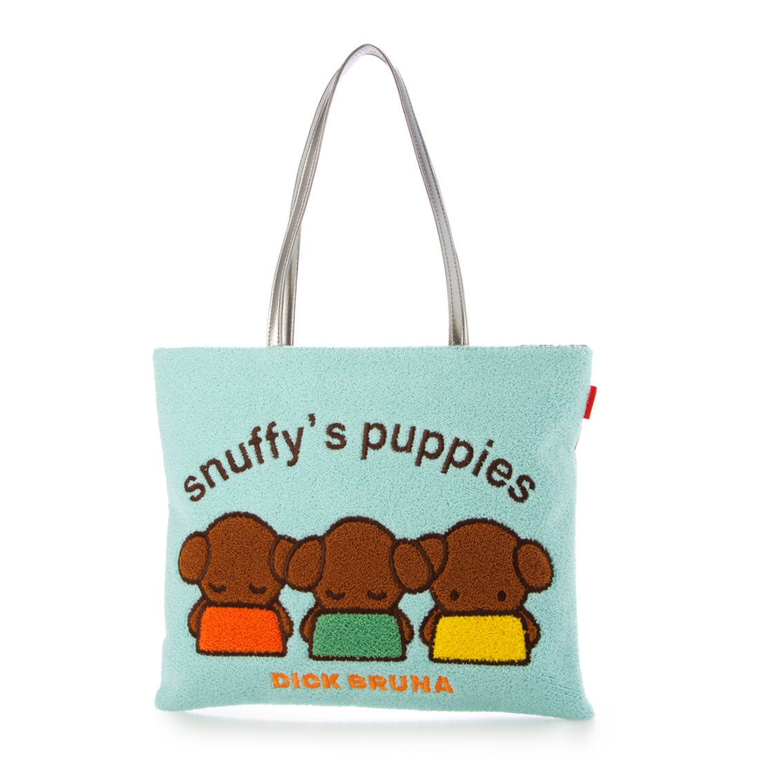 ズッケロ zucchero 【miffy zucchero】DICK BRUNA 相良刺?トート小 （ライトグリーン） ライトグリーン