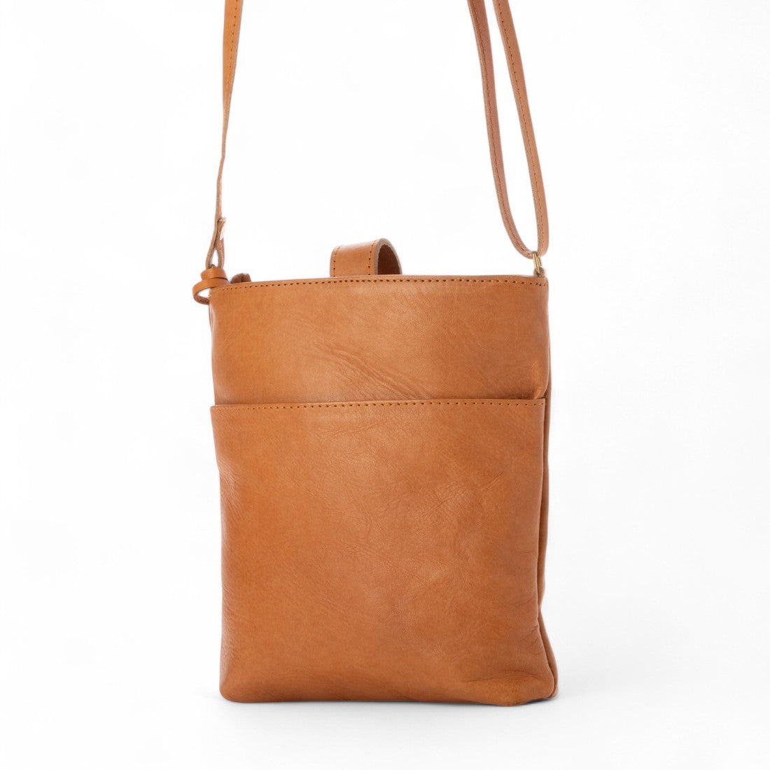 ズッケロ zucchero レザーカービングスマホショルダー （BROWN） BROWN