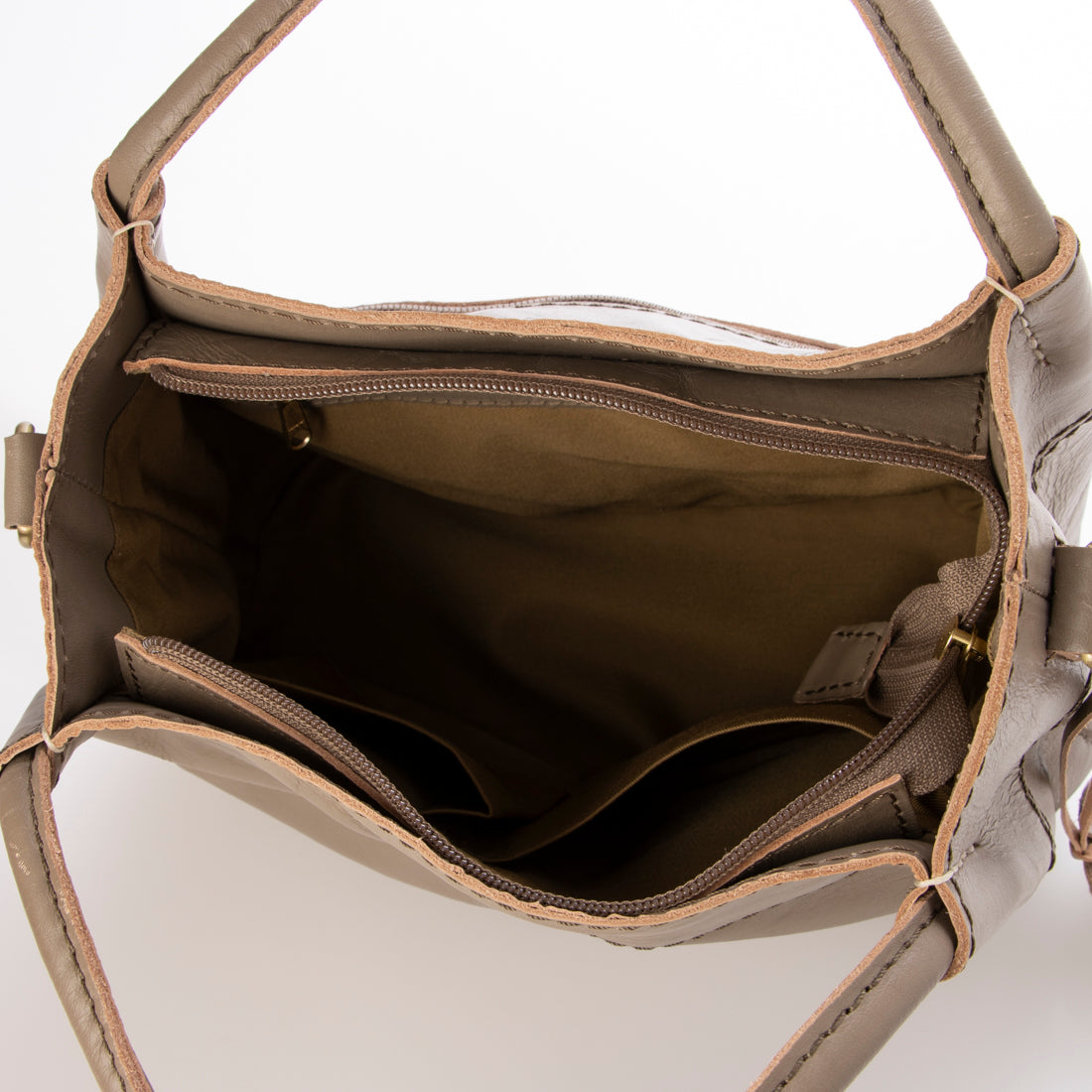ズッケロ zucchero レザーメッシュ2WAYトートバッグ （OAK） OAK