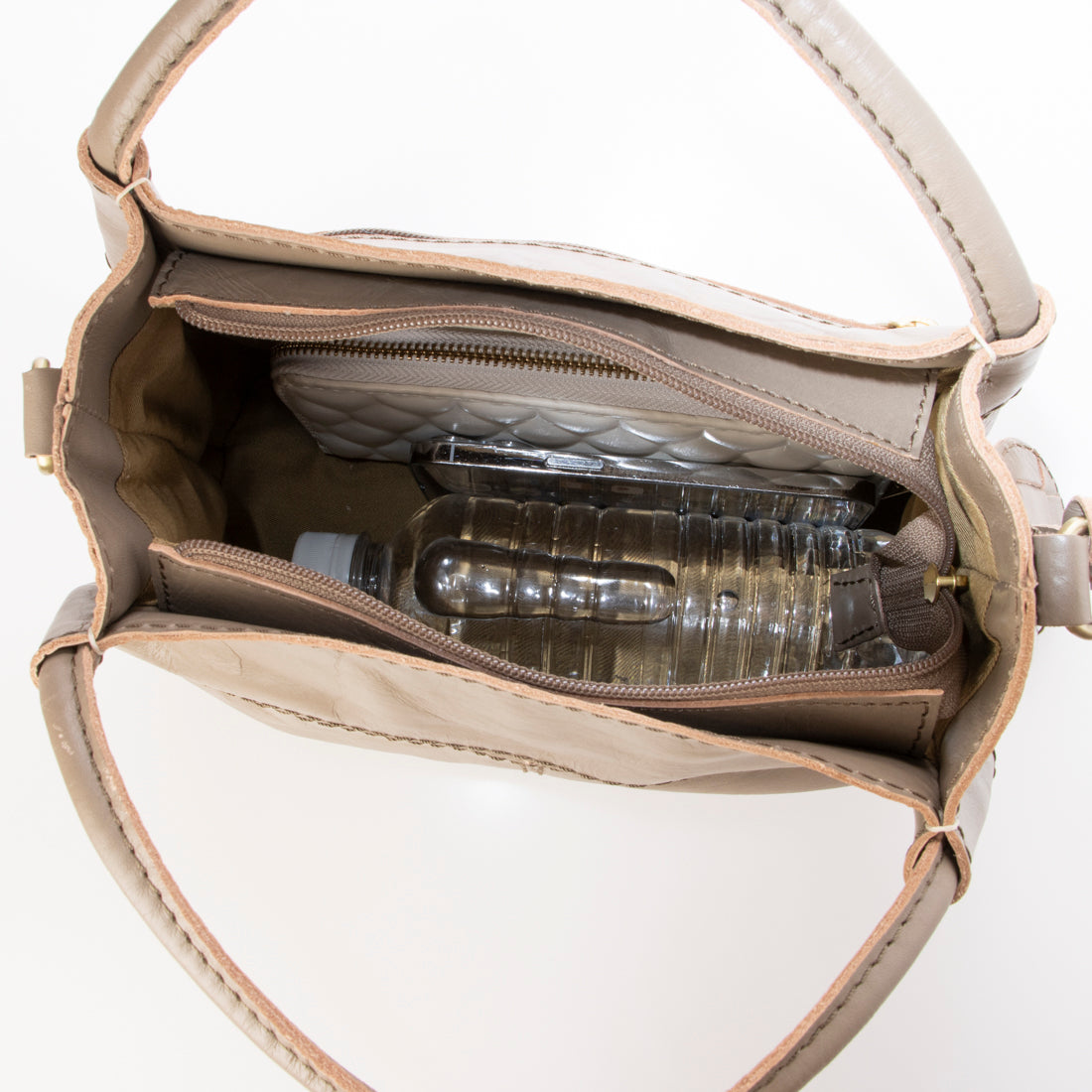 ズッケロ zucchero レザーメッシュ2WAYトートバッグ （OAK） OAK