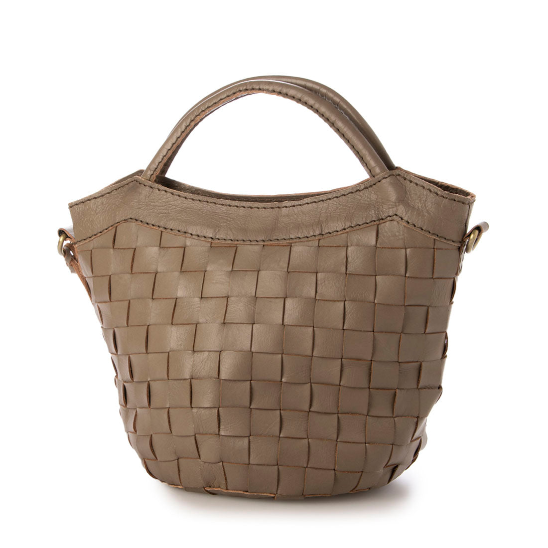 ズッケロ zucchero レザーメッシュ2WAYトートバッグ （OAK） OAK