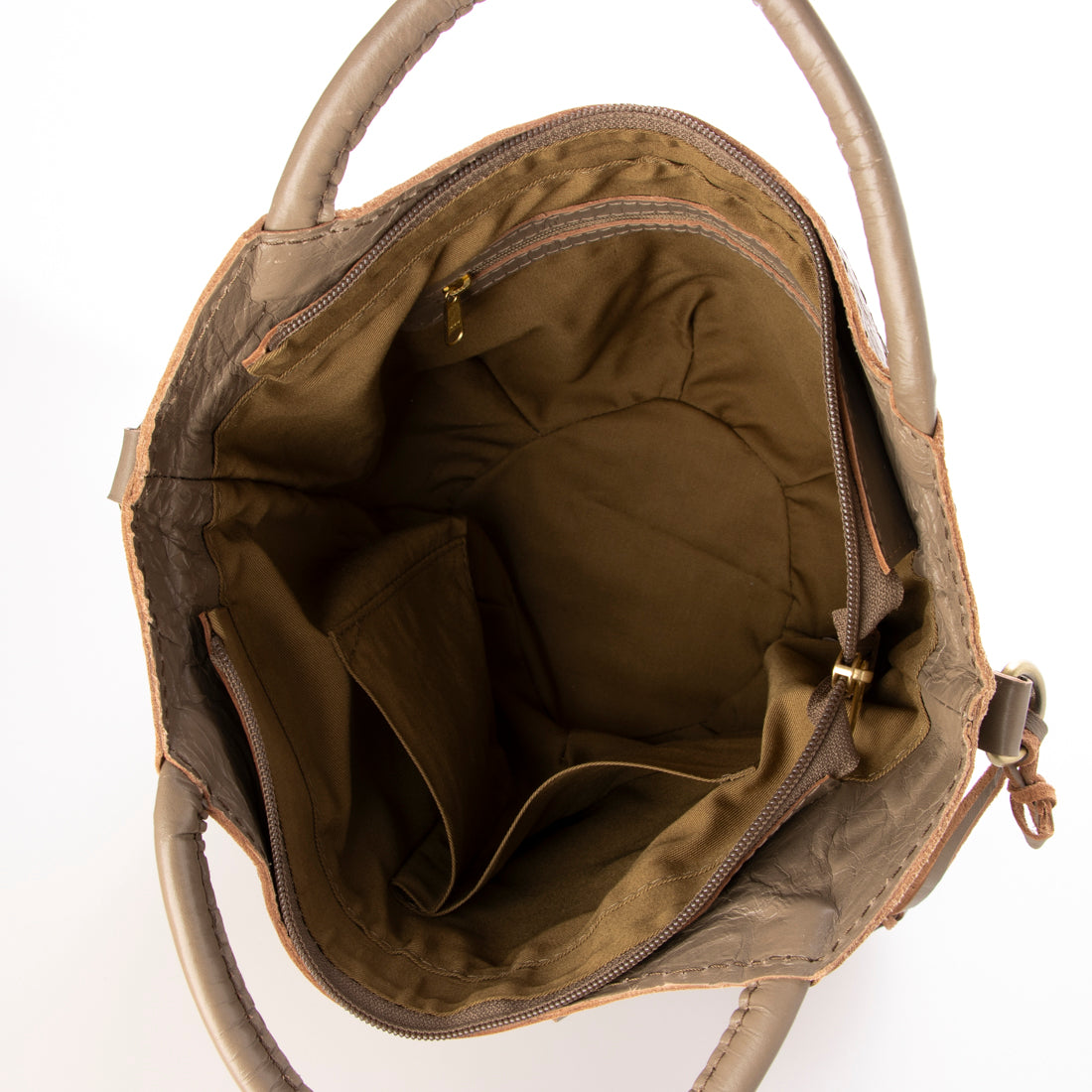 ズッケロ zucchero レザーメッシュ2WAYトートバッグ （OAK） OAK