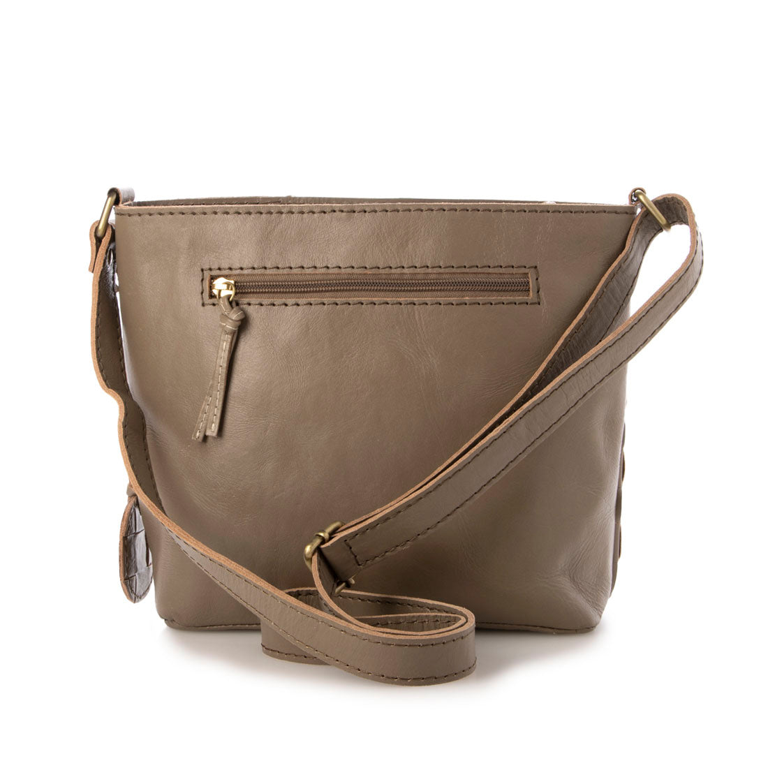 ズッケロ zucchero ポイントメッシュアオリショルダーバッグ （OAK） OAK