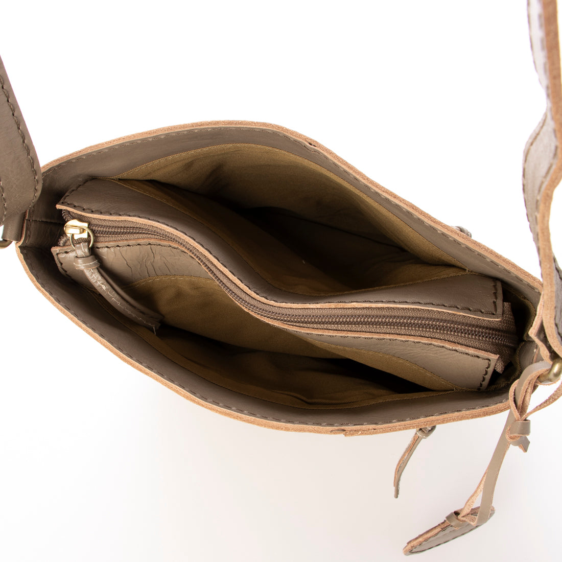 ズッケロ zucchero ポイントメッシュアオリショルダーバッグ （OAK） OAK