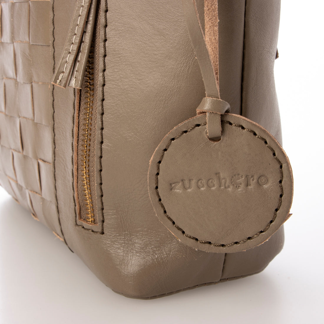 ズッケロ zucchero ポイントメッシュアオリショルダーバッグ （OAK） OAK