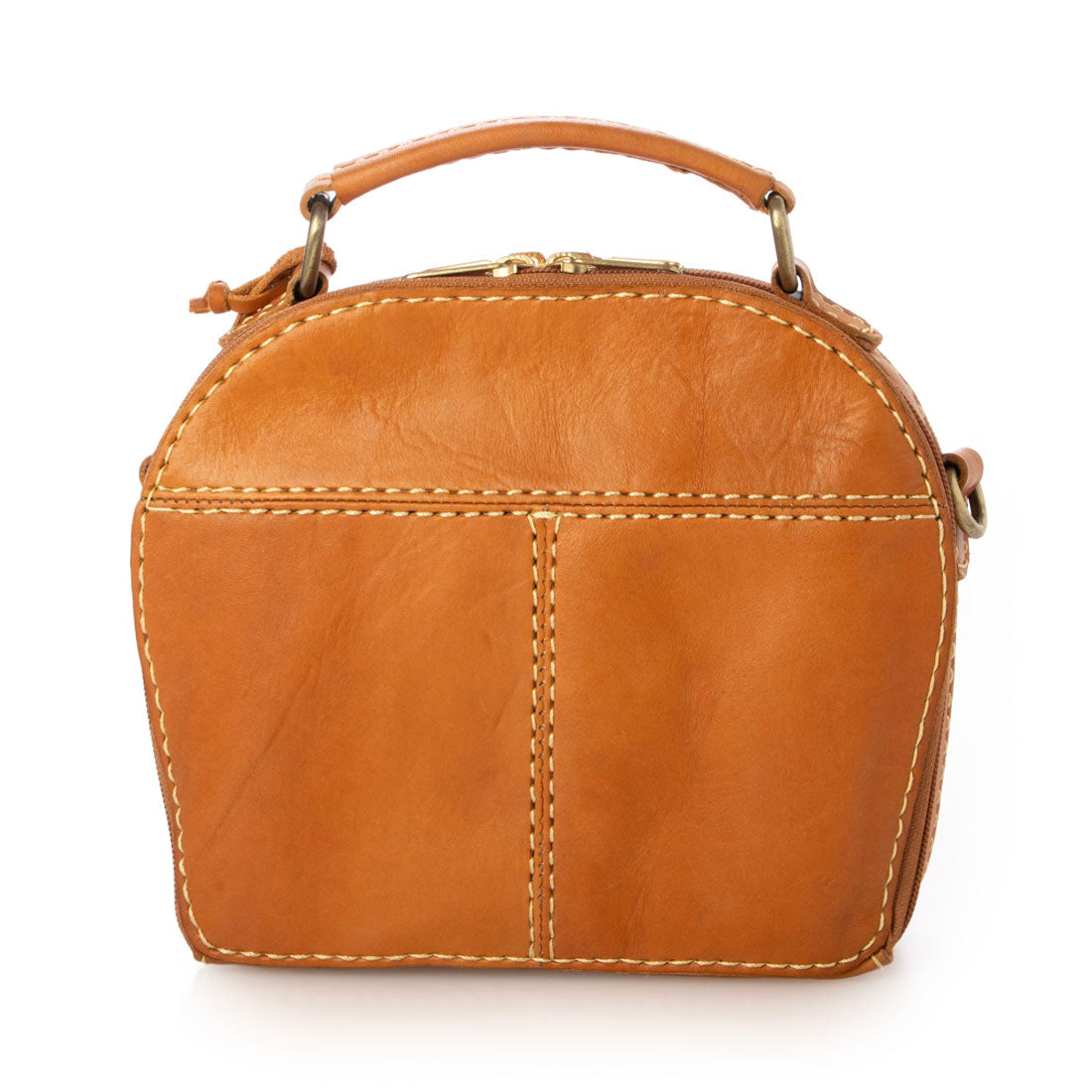 ズッケロ zucchero ズッケロ zucchero ステッチデザイン カウレザー持ち手付2WAYお財布ショルダーバッグ （BROWN） BROWN