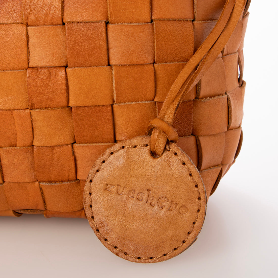 ズッケロ zucchero ズッケロ zucchero カウレザーメッシュ2WAYハンドバッグ（ブラウン） （BROWN） BROWN