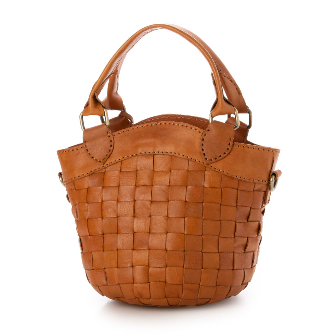 ズッケロ zucchero ズッケロ zucchero カウレザーメッシュ2WAYハンドバッグ（ブラウン） （BROWN） BROWN
