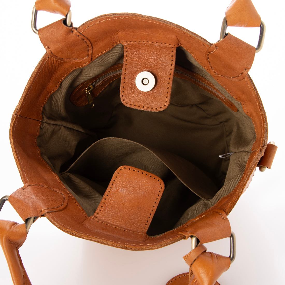ズッケロ zucchero ズッケロ zucchero カウレザーメッシュ2WAYハンドバッグ（ブラウン） （BROWN） BROWN