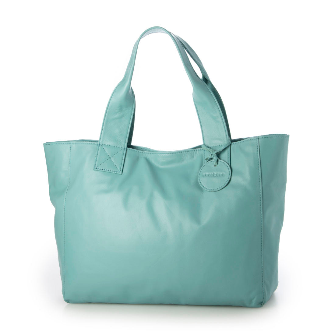 ズッケロ zucchero ズッケロ  zucchero ソフトカウレザー 軽量トートバッグ （AQUA BLUE） AQUA BLUE