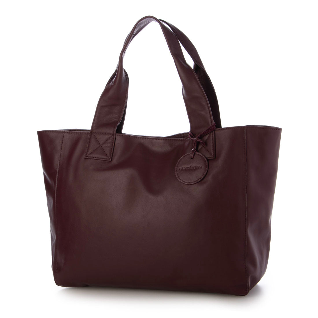 ズッケロ zucchero ズッケロ  zucchero ソフトカウレザー 軽量トートバッグ （BURGUNDY） BURGUNDY