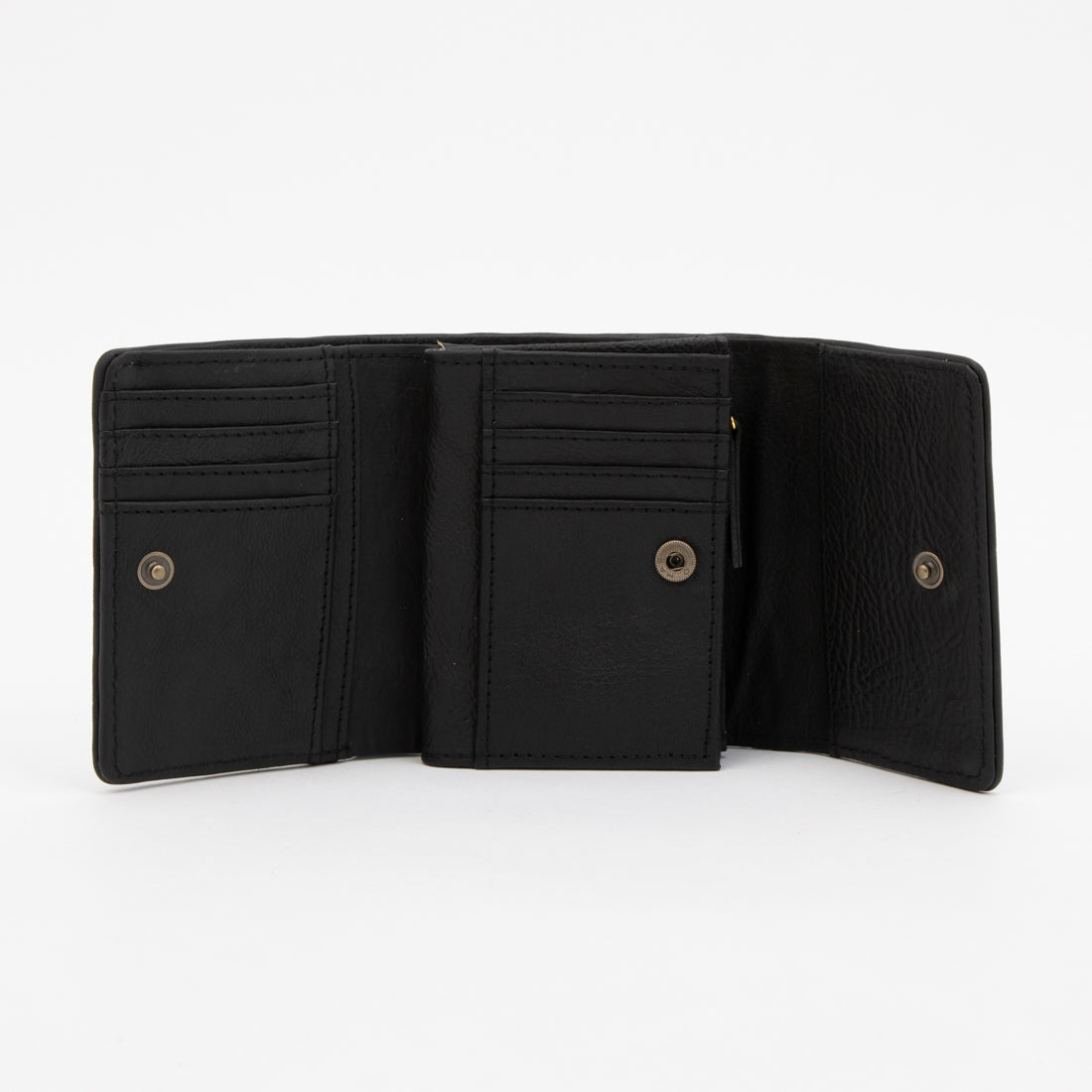 ズッケロ zucchero ズッケロ zucchero カウレザーメッシュ3つ折財布 （ブラック） （BLACK） BLACK