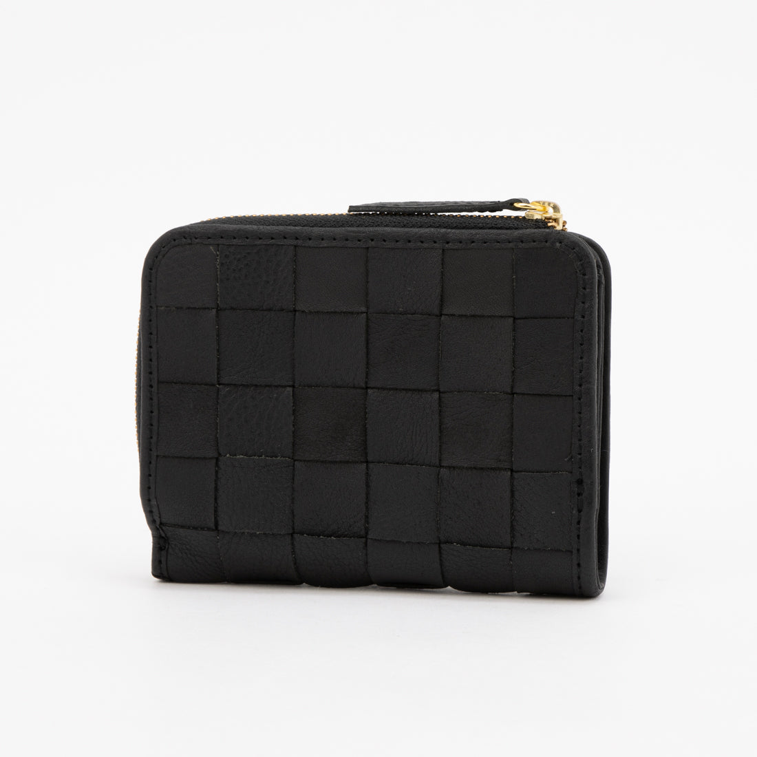 ズッケロ zucchero ズッケロ zucchero カウレザーメッシュ2つ折財布 （ブラウン） （BLACK） BLACK