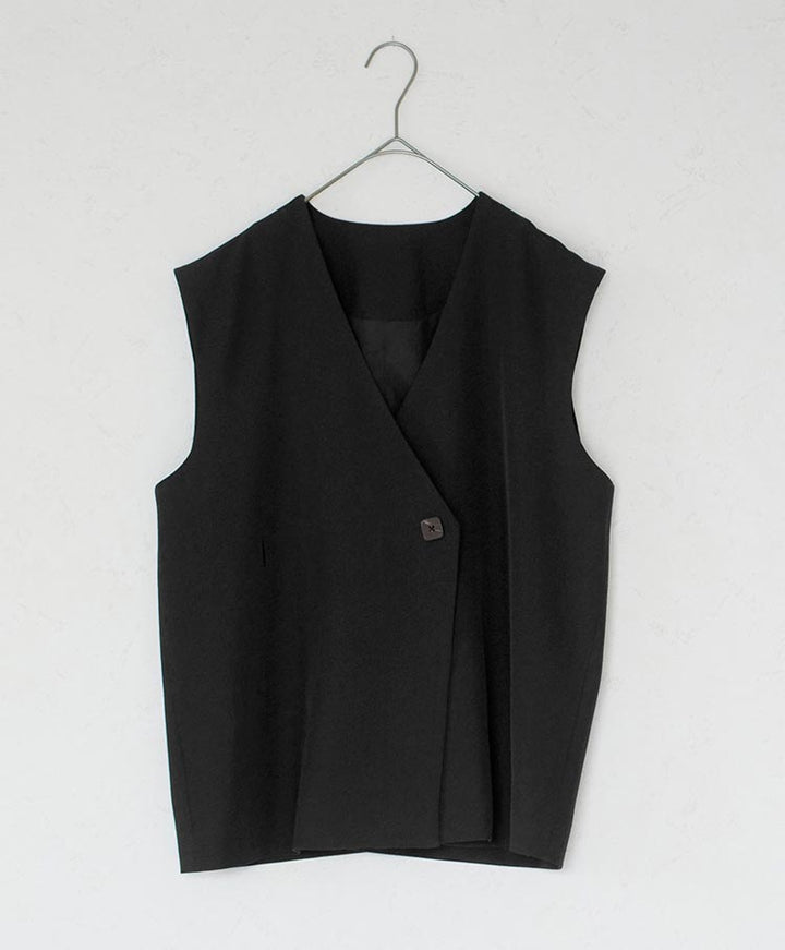 v neck gilet