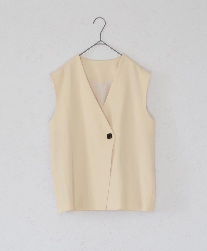 v neck gilet