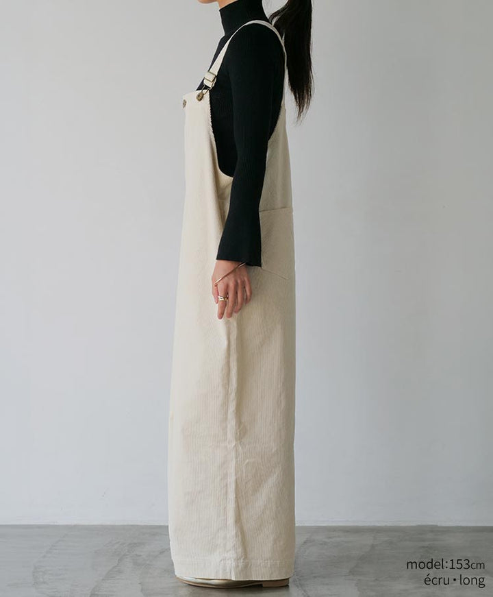 corduroy salopette