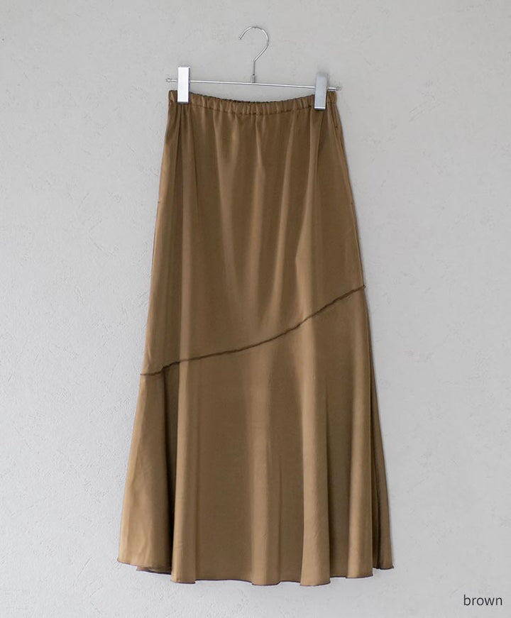 satin skirt