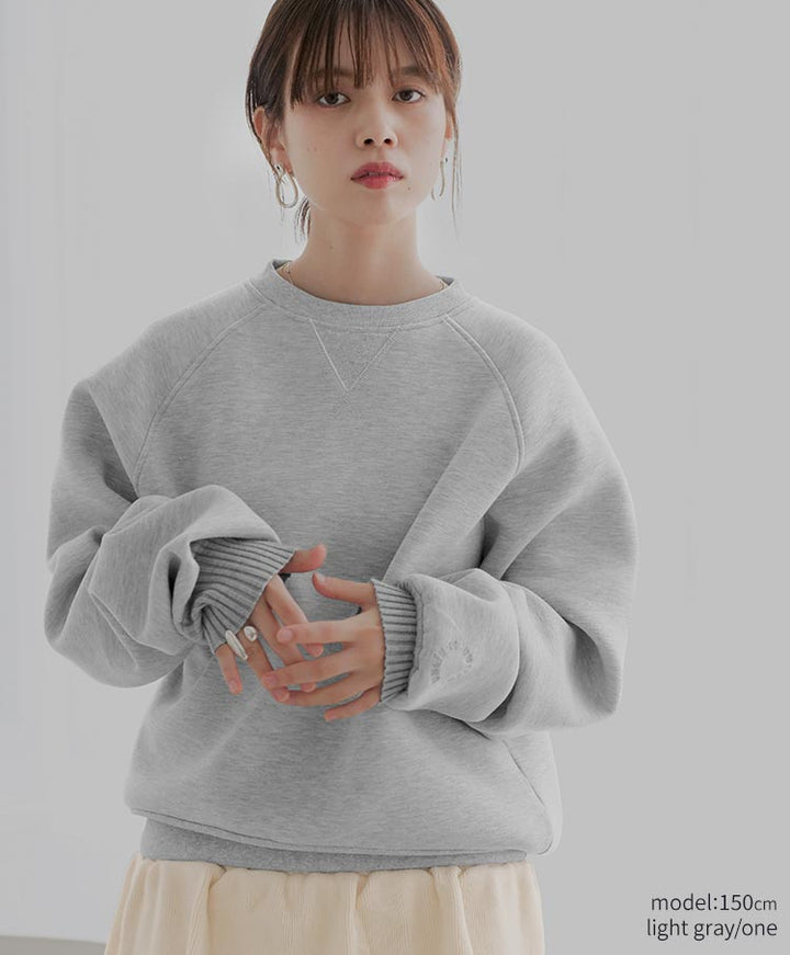 raglan sweat pullover