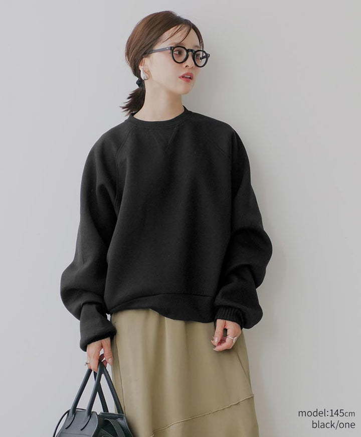 raglan sweat pullover
