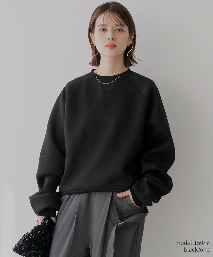 raglan sweat pullover