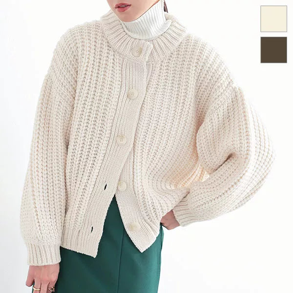 ハンドタッチニットカーディガン[K965]