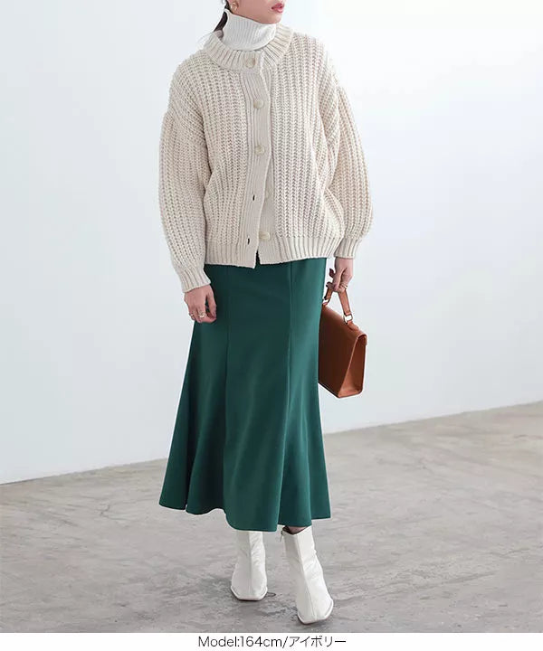 ハンドタッチニットカーディガン[K965]