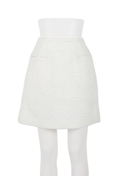 Fancy tweed mini skirt