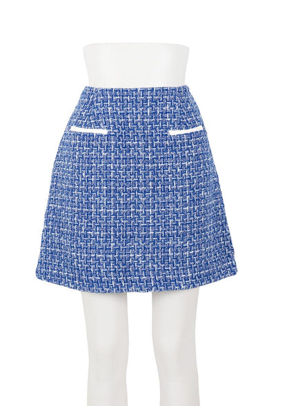 Fancy tweed mini skirt