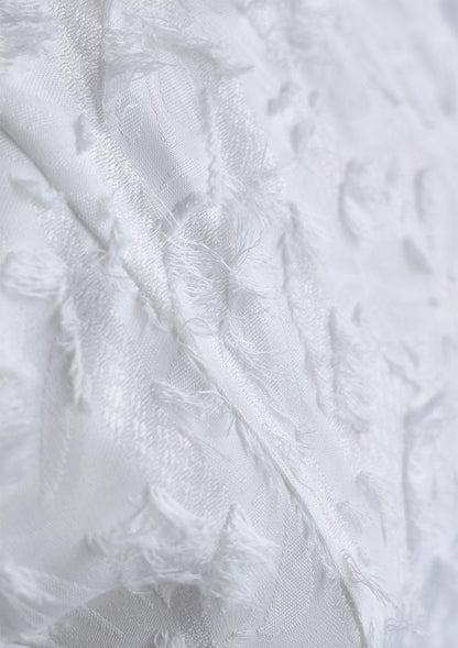 Botanical jacquard dress