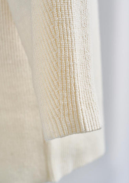 Off shoulder knit onepiece