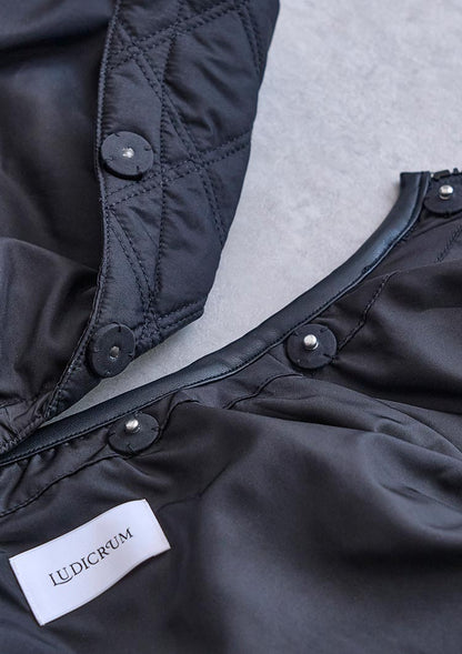 Multiway quilted coat