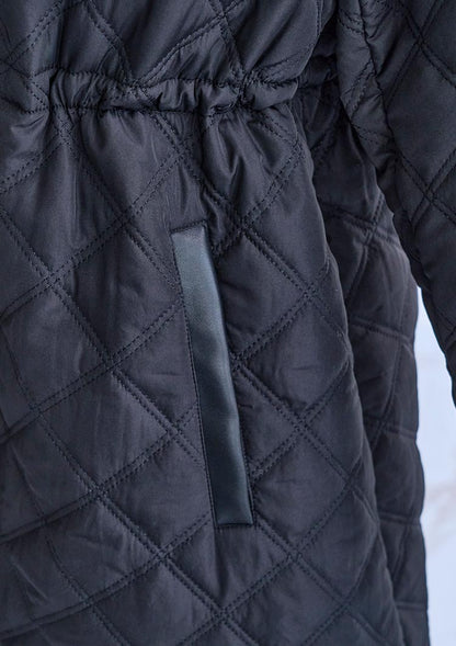Multiway quilted coat