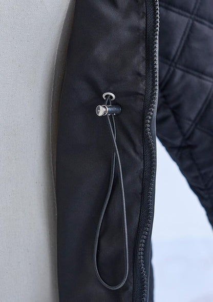 Multiway quilted coat