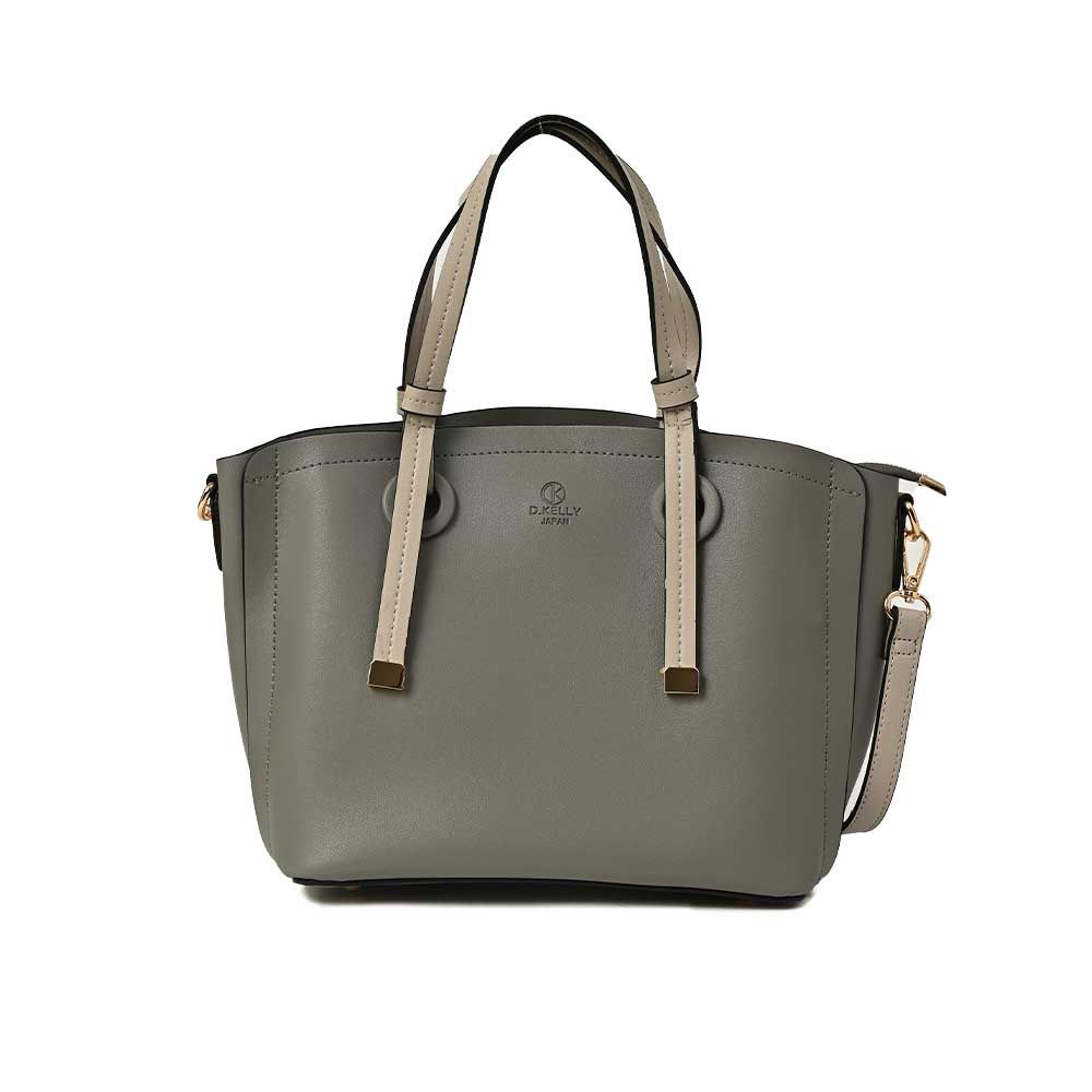 バッグ D.KELLY D.KELLY Tote Bag D.KELLY Bicolor Midi Tote Bag for Women Large Capacit