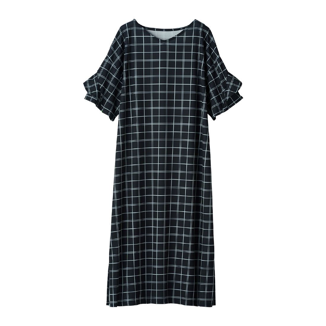 アロッタ Alotta 【4つの機能付】フリル袖Tシャツワンピース