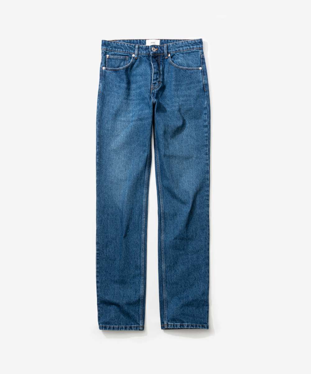 アミパリス Ami Paris HTR001.DE0025 パンツ CLASSIC FIT JEANS メンズ ボトムス デニム クラシックフィット ジーンズ 長ズボン Gパン ジーパン 5ポケット,ユーズドブルー
