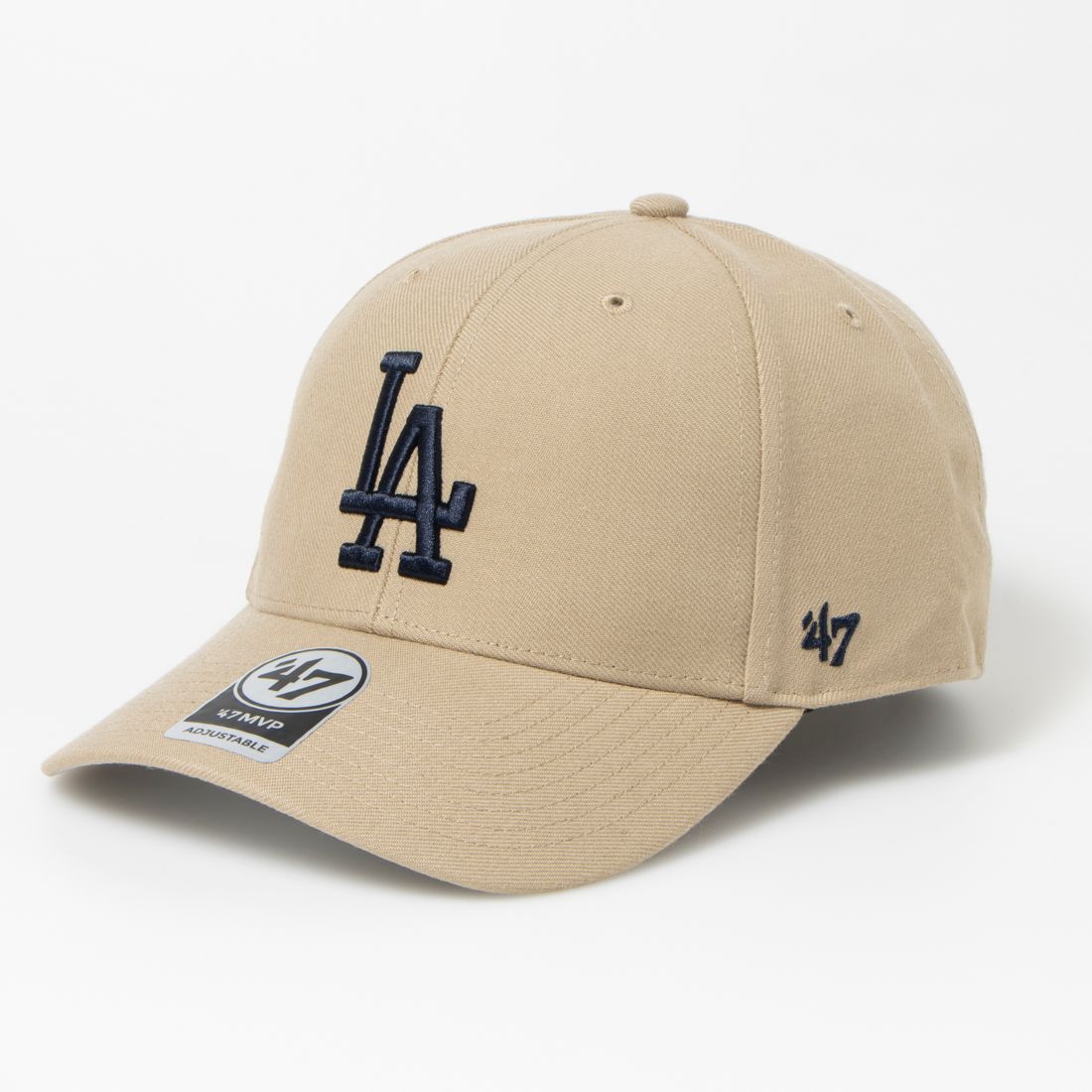 フォーティーセブン 47 キャップ MVP12WBV 帽子 ドジャース LA メンズ レディース 47BRAND DODGERS MVP,カーキxネイビー