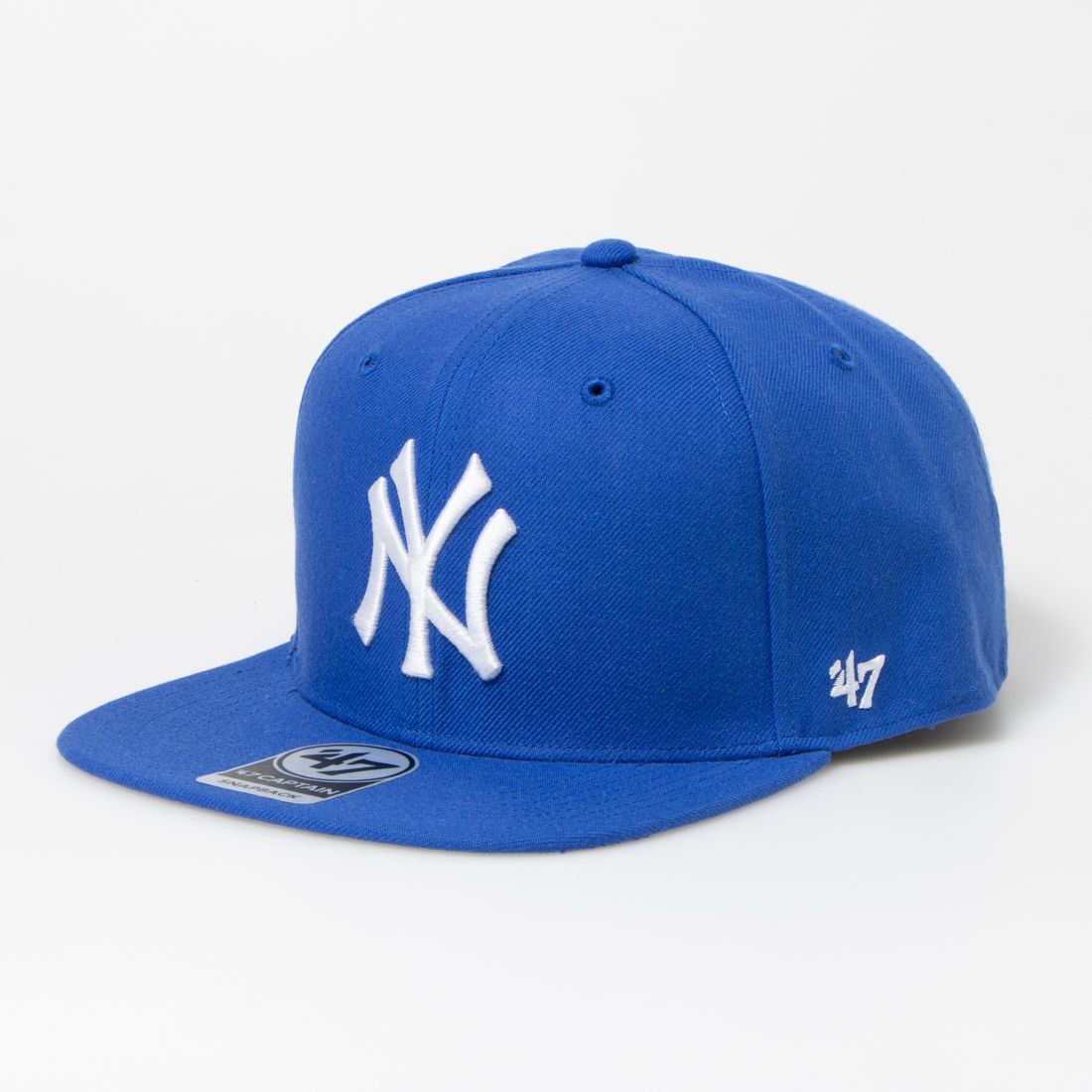 フォーティーセブン 47 キャプテン シュアショット キャップ フラットバイザー 帽子 スナップバック 47 CAPTAIN SURE SHOT,ヤンキース/ブルー