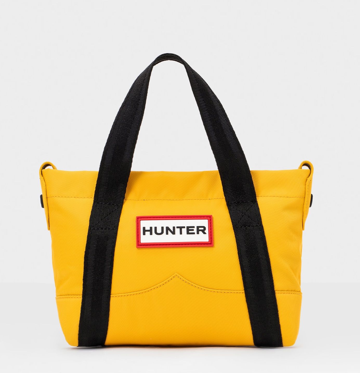 ◆HUNTER◆ UNISEX Nylon Top Clip Tote Mini Bag Soft Sand Hunter HUNTER Nylon Top Clip Tote Mini