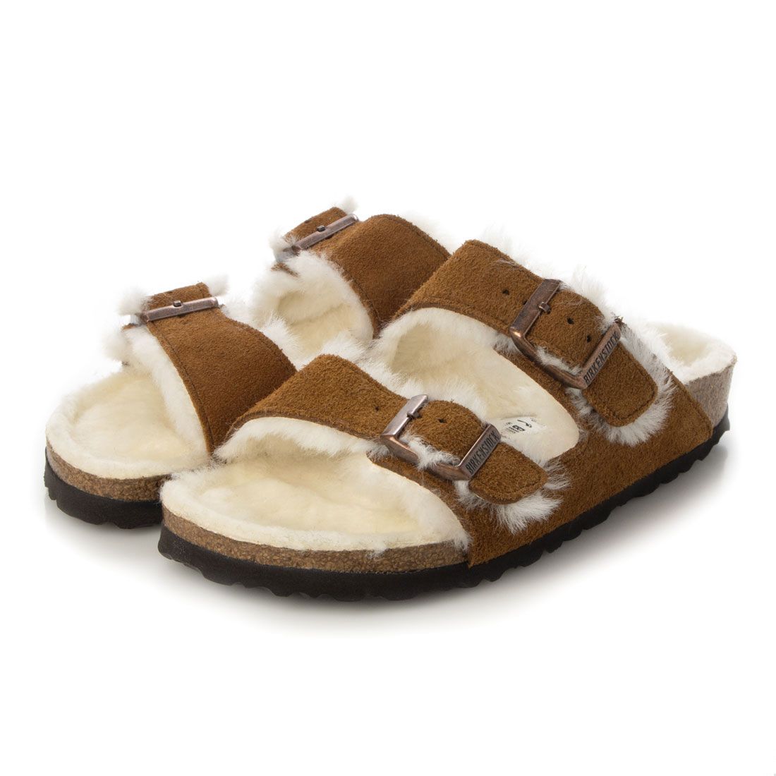 BIRKENSTOCK Arizona Suede Shearling [Regular width] Unisex