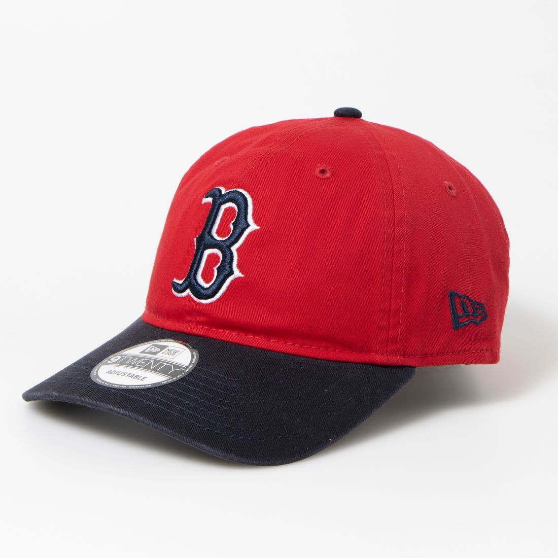 ニューエラ NEW ERA ニューエラ Newera キャップ  9TWENTY 野球チーム 920 ベースボールキャップ MLB 柔らか クロスストラップ 調節可 野球帽  帽子 メジャーリーグ NEWERA 9TWENTY,レッドソックスレッドネイビー