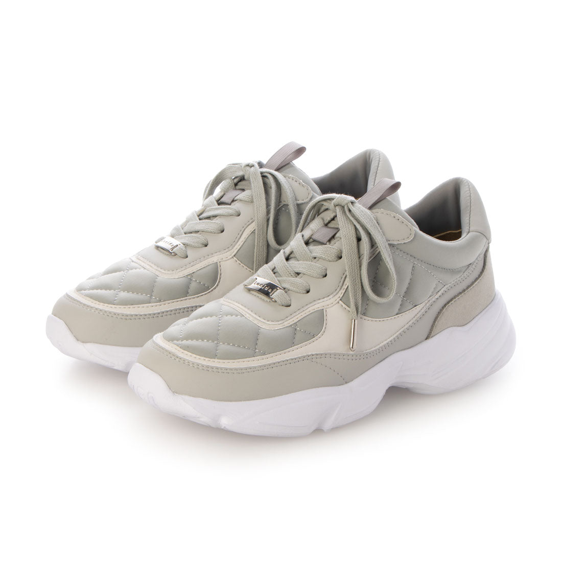 Aquila /アークイラ（Gray）キルティングボリュームスニーカー GRY