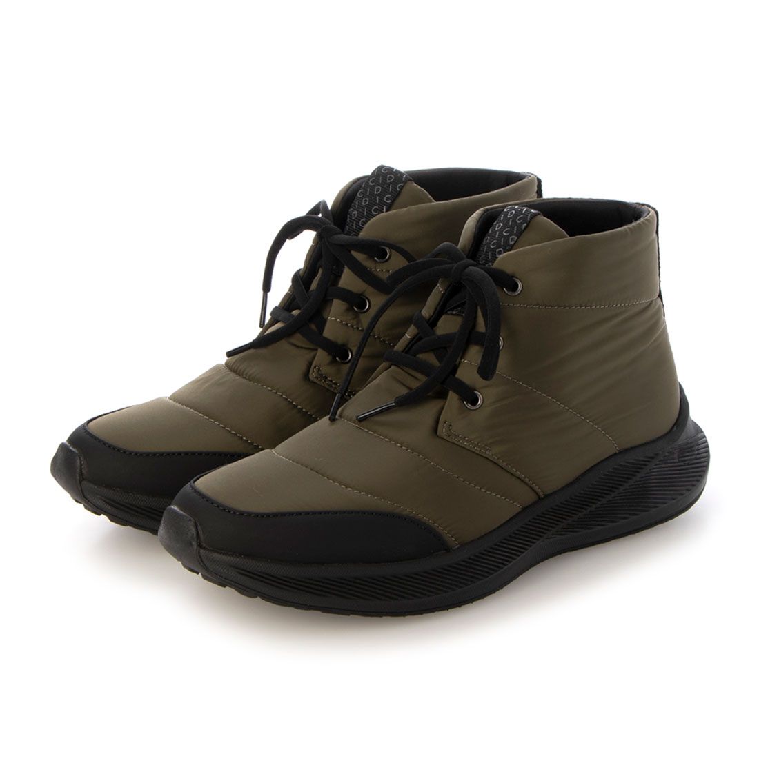 モード エ ジャコモ ディッシィ MODE ET JACOMO D'ICI 【軽量】レースアップショートブーツ,カーキ
