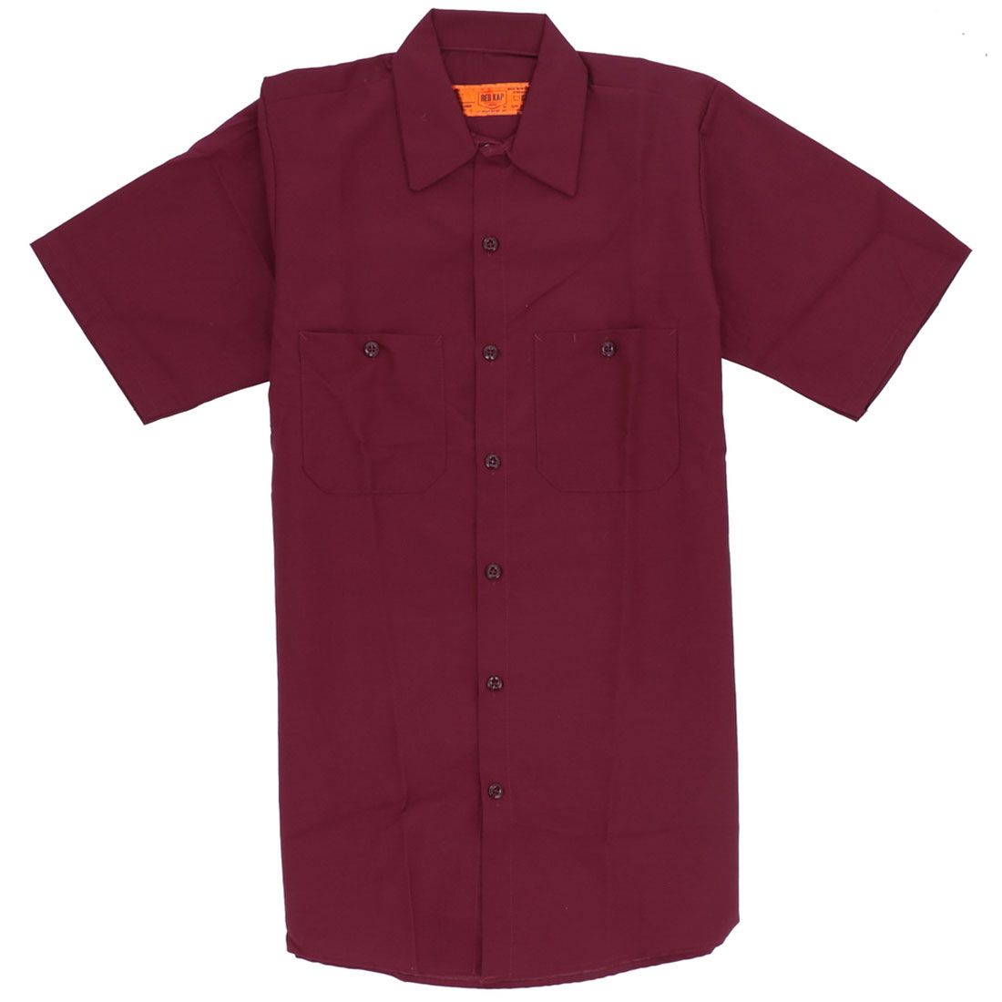 バックヤードファミリー BACKYARD FAMILY RED KAP レッドカップ 半袖 無地 4.25oz ワークシャツ SP24,BY.バーガンディ