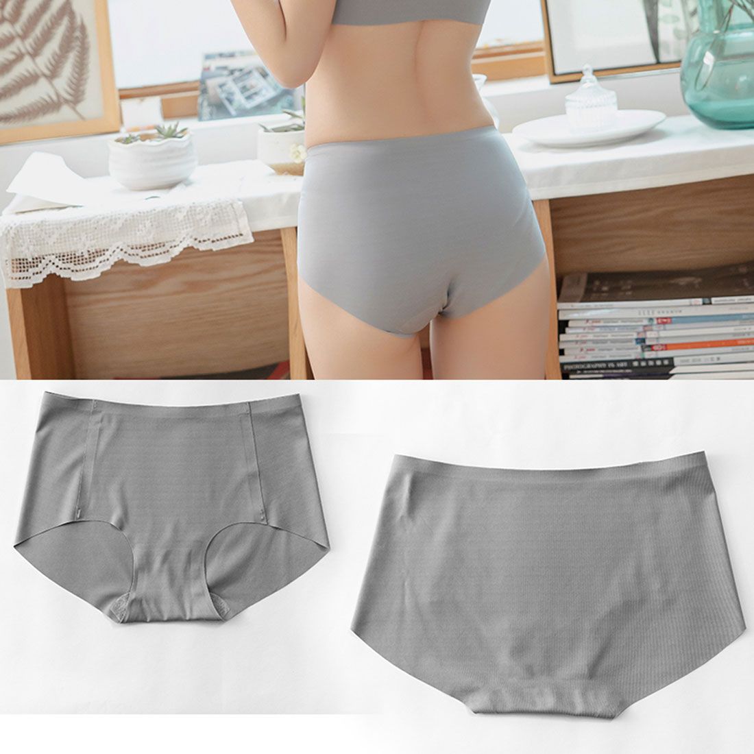 ニジブラ nijibra 裸の気持ちマシュマロタッチシ?ムレスショ?ツ【返品不可商品】
